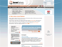 Tablet Screenshot of javanpartners.com.br